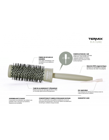 Brosse  Professionnelle -Termix Nature