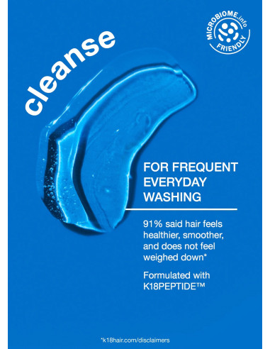 K18 DAMAGE SHIELD pH Protective Shampoo