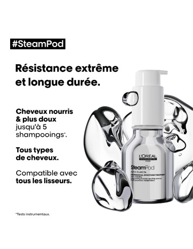 Sérum soin lissant SteamPod  50ml -...
