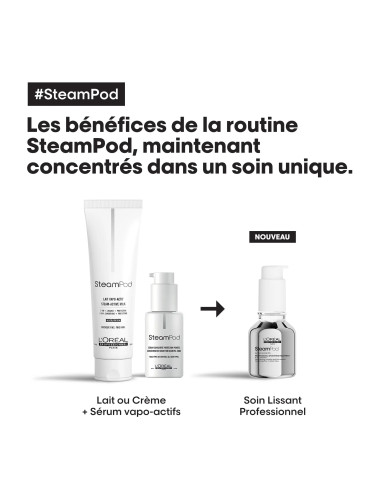 Sérum soin lissant SteamPod  50ml -...