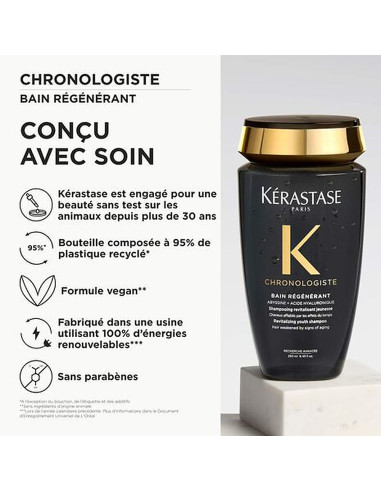 Bain Régénérant Chronologiste 250 ml...