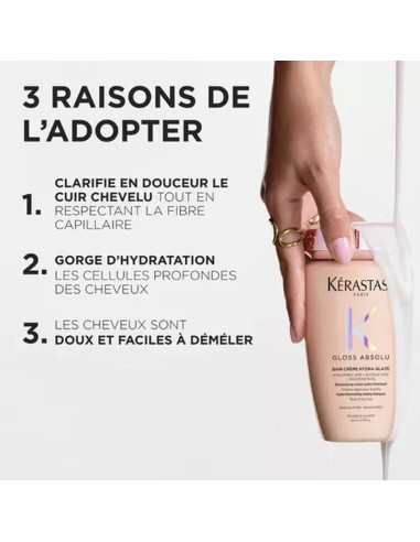 Bain Crème Hydra-Glaze 250 ml -...